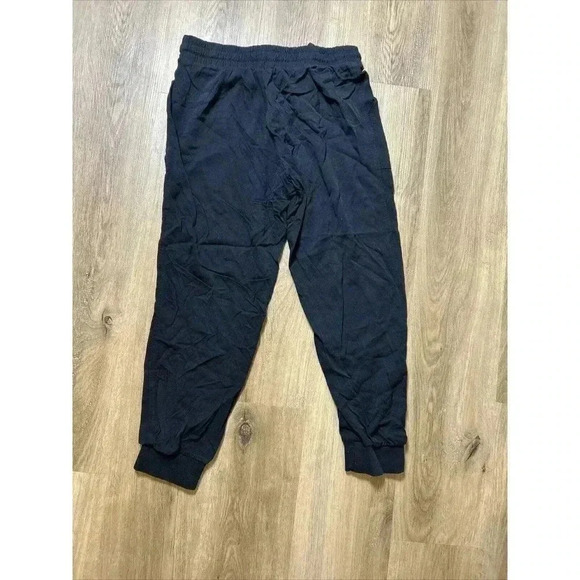 SPLENDID Ladies' Elastic Waist Drawstring Front Pocket Joggers Small Black Moto - Picture 5 of 5